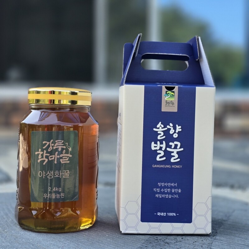 우리들농원,우리들농원 천연야생화꿀2.4kg100%자연꿀 산지직송